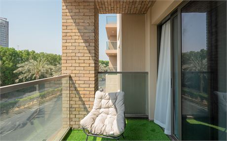 Contemporary 2-Bedroom Duplex Apartment with Villas View